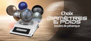 Lire la suite à propos de l’article Quels diamètres et poids choisir pour vos boules de pétanque?