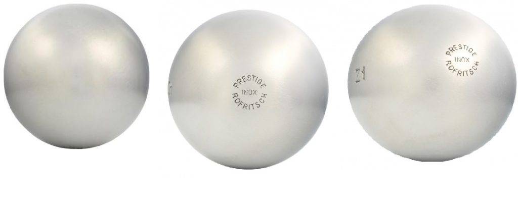 La Boule Bleue Prestige Inox 110