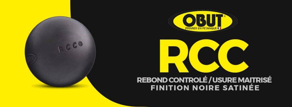 Obut RCC, la boule de pétanque polyvalente par excellence chez Obut
