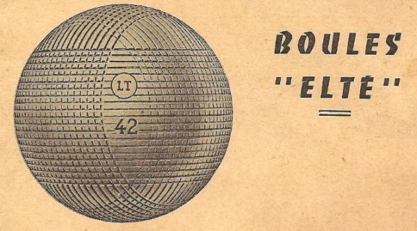Lire la suite à propos de l’article Une marque de boule disparue : Elté la grande oubliée