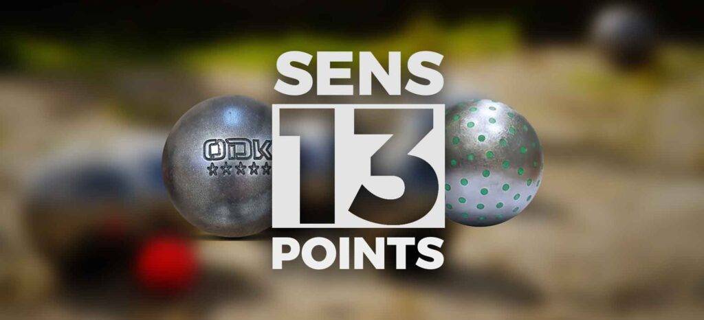 Le sens des 13 points à la pétanque