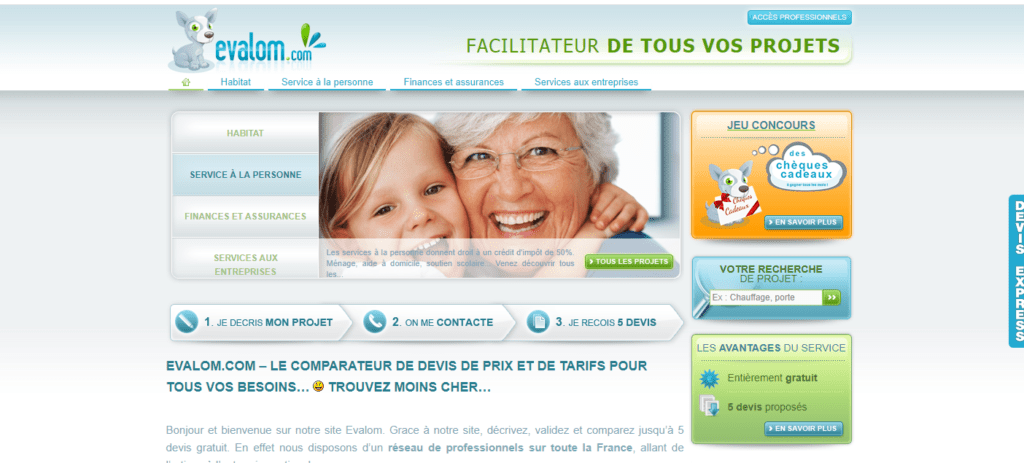 Evalom votre comparateur de devis gratuit en ligne