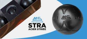 Lire la suite à propos de l’article MS STRA Acier Striée, une boule de pétanque faite pour durer
