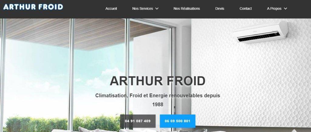 ARTHUR Froid installateur climatisation Marseille