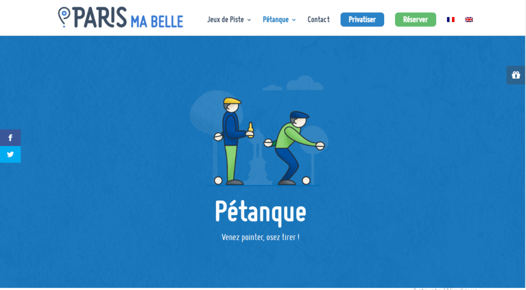 Paris Ma Belle : organisateur de tournois de pétanque sur Paris
