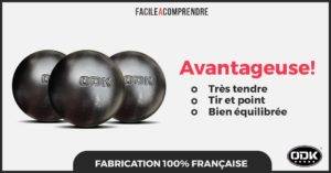 Lire la suite à propos de l’article Grand zoom sur la boule de pétanque Oddeka