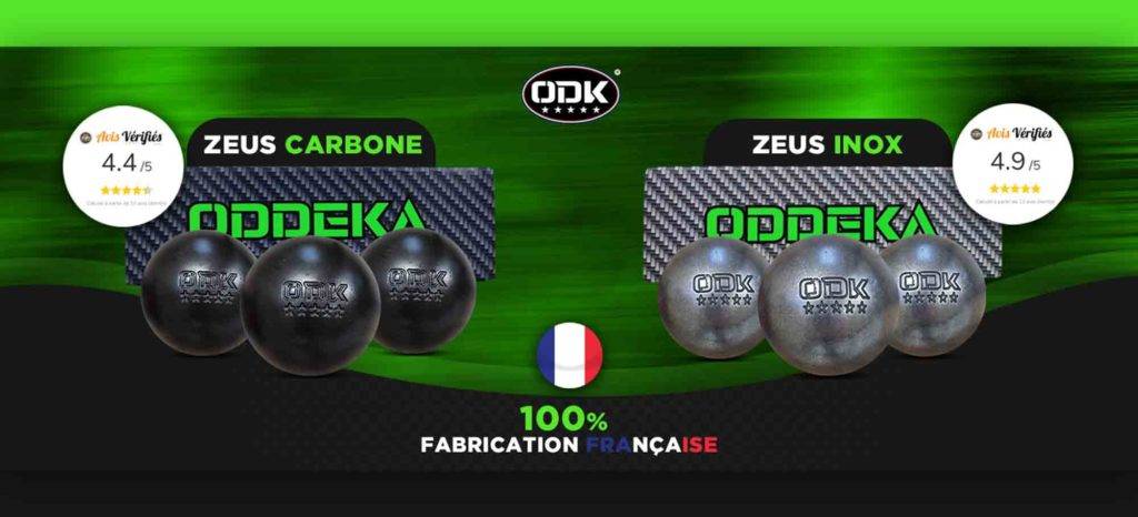 Les boules de pétanque Oddeka: la pétanque de qualité