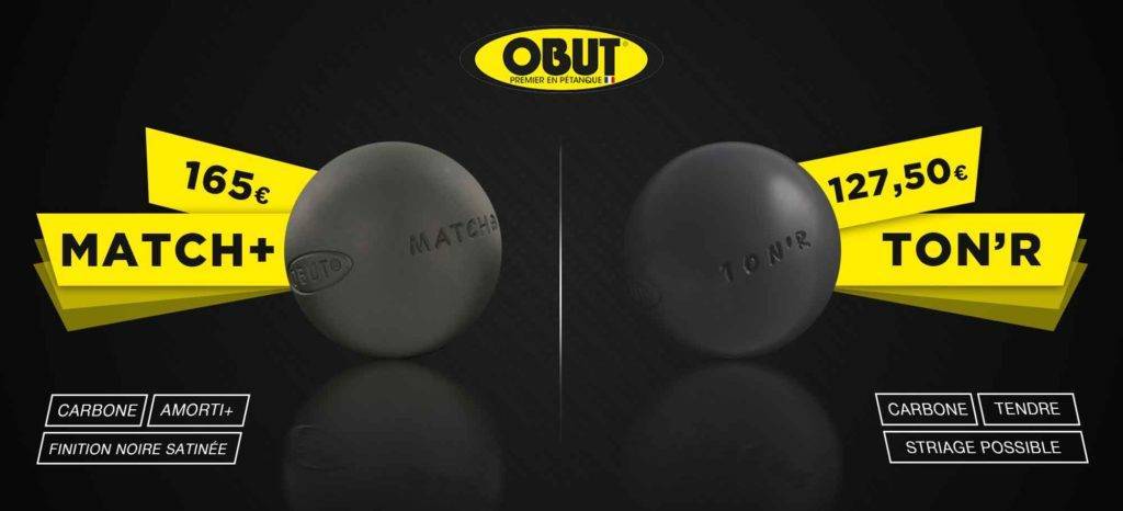 Boule Obut Match+ vs boule Obut Ton’R