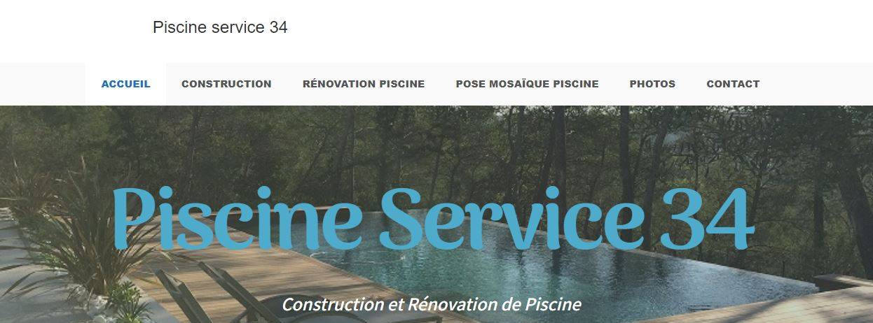 Piscine service 34