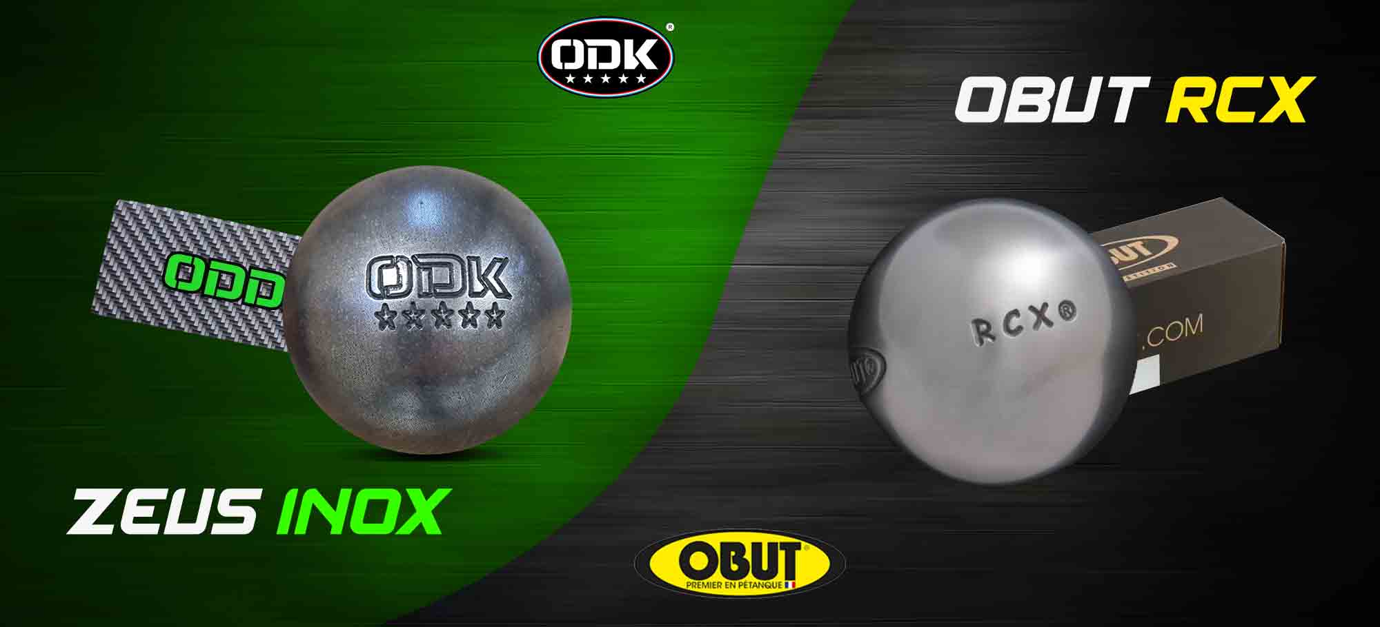 Lire la suite à propos de l’article Le duel de boules Oddeka Zeus inox et Obut RCX
