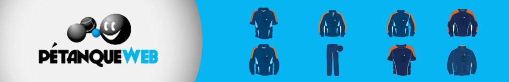 Achetez vos vêtements de sport personnalisés floqués chez Pétanque web !