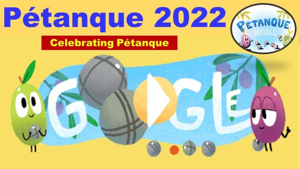 Google met le sport de boules à l’honneur avec son nouveau jeu pétanque Doodle