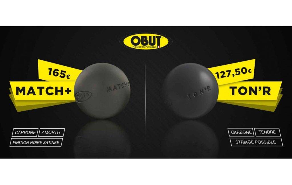 Tireurs, laquelle choisir entre la Ton’R et la Match+ du fabricant de boules Obut ?