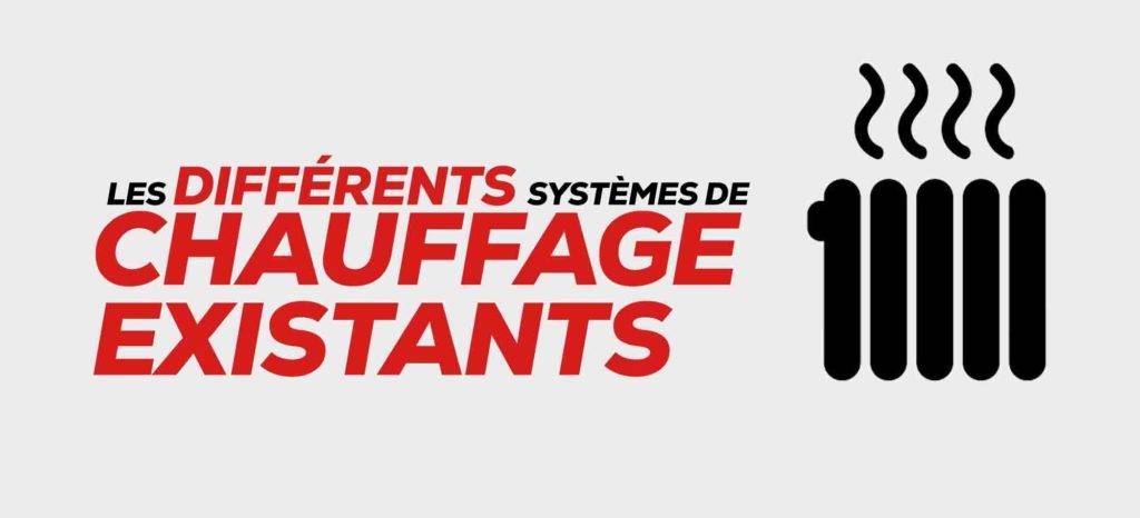 Les différents systèmes de chauffage existants