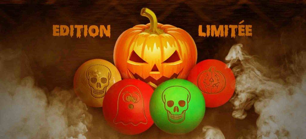 Ne manquez pas les cochonnets personnalisés spécial Halloween de Pétanque web !