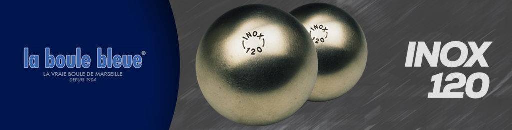La Boule Bleu Inox 120 _ boule demi tendre pour milieu
