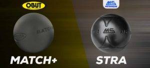 Lire la suite à propos de l’article Duel de boules entre la Obut Match+ et la MS Pétanque STRA