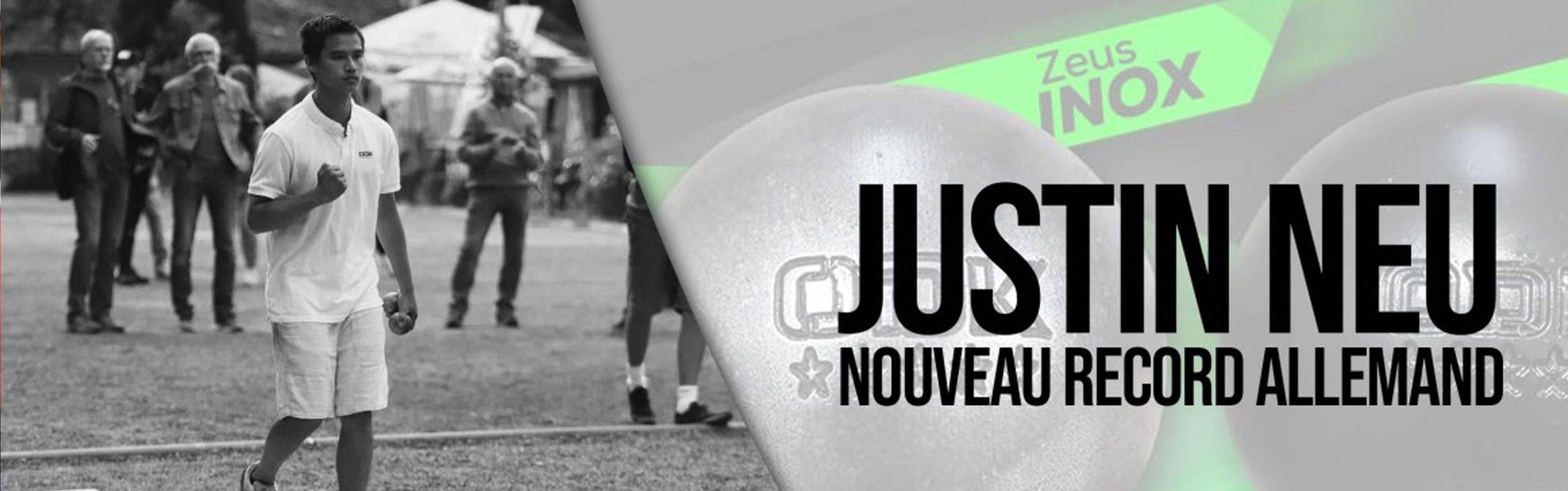 ambassadeur Oddeka Justin Neu _ nouveau reccord allemand 