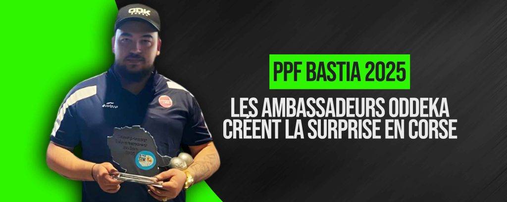 PPF Bastia 2025 : les ambassadeurs Oddeka créent la surprise en Corse