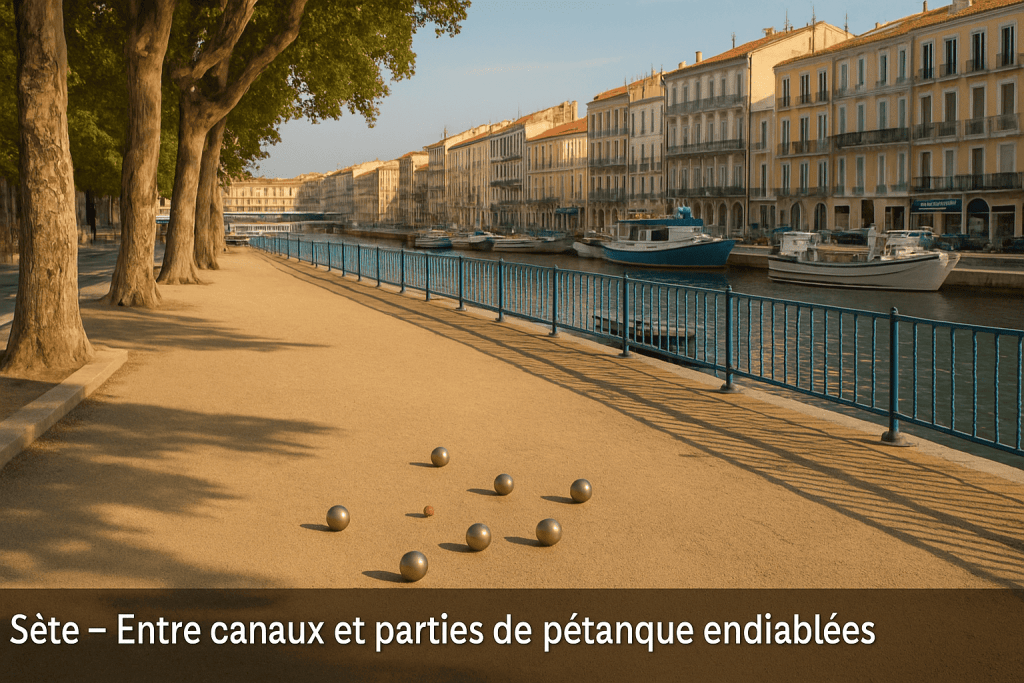 Sète – Entre canaux et parties de pétanque endiablées