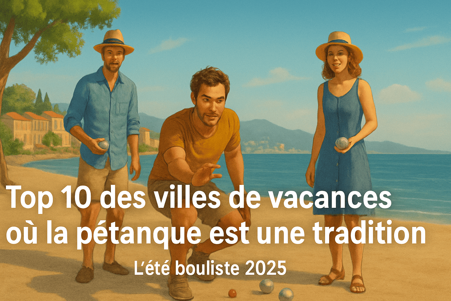 Top 10 des villes de vacances où la pétanque est une tradition