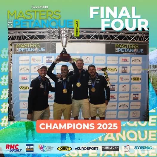 Bonetto champion des Masters de Pétanque 2025 : la consécration à La Talaudière