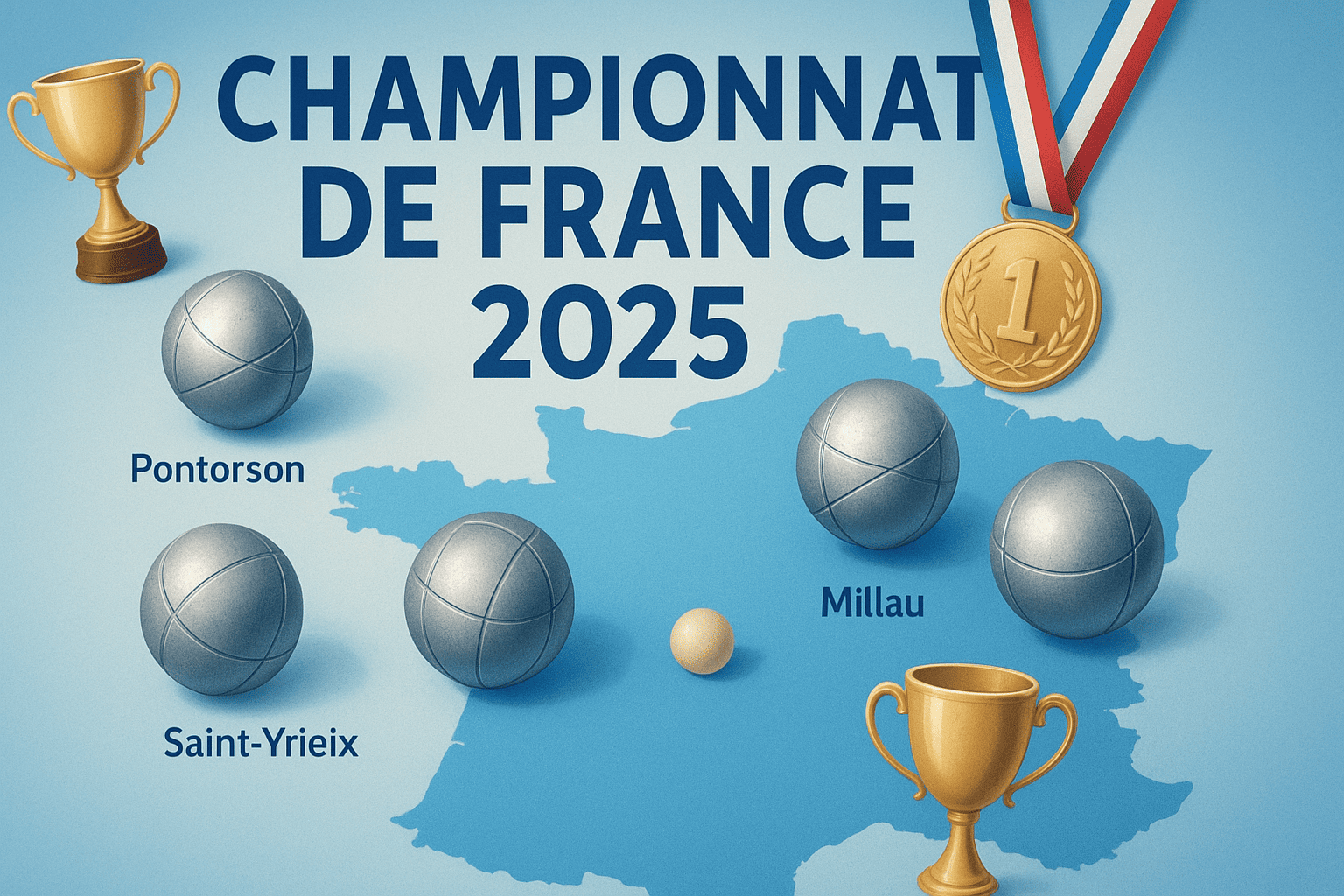 Qui sont les champions de France de pétanque 2025 ?
