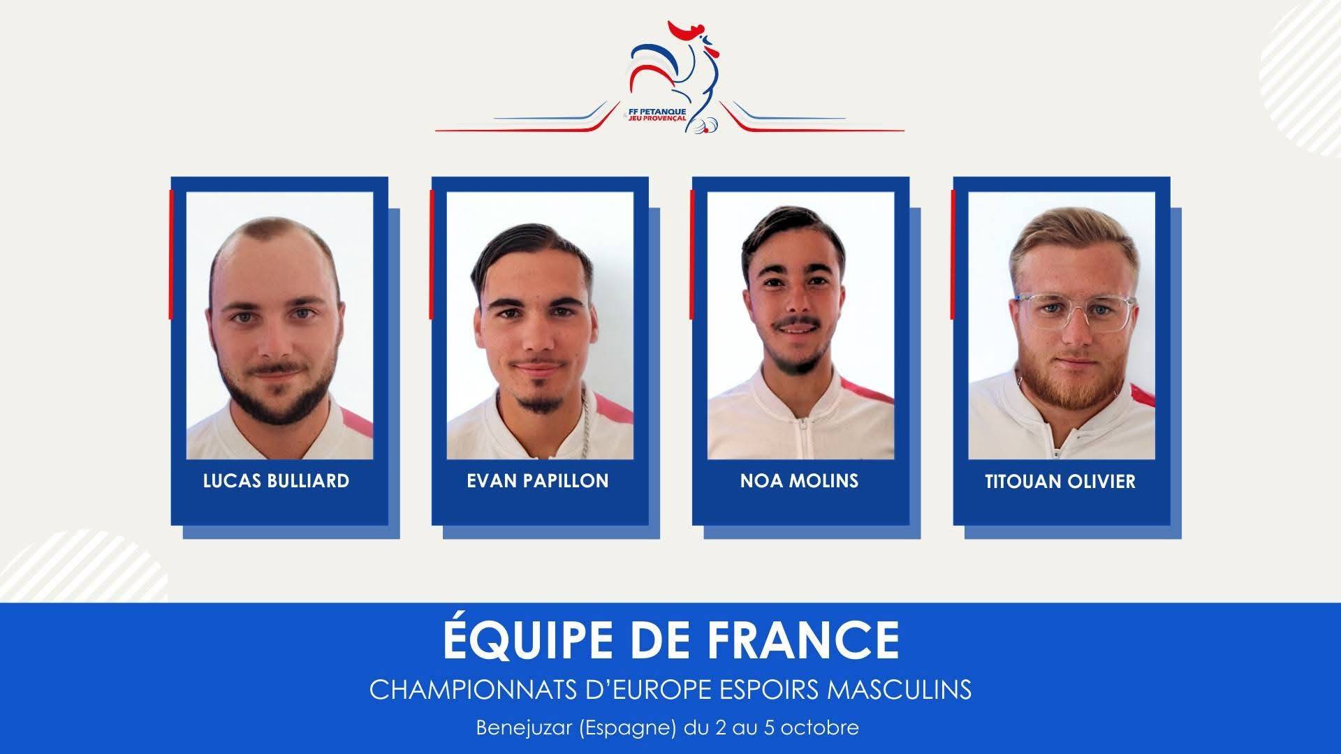 Championnats d’Europe de pétanque Espoirs 2025 : les Bleuets conservent leur couronne à Benejuzar