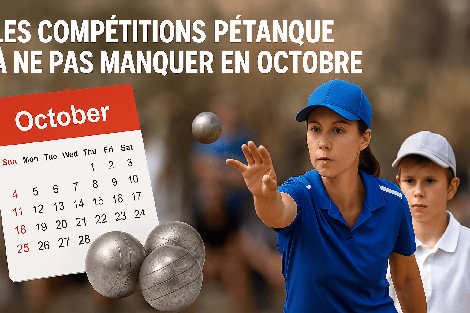 Compétitions pétanque octobre 2025 : 5 événements à suivre absolument