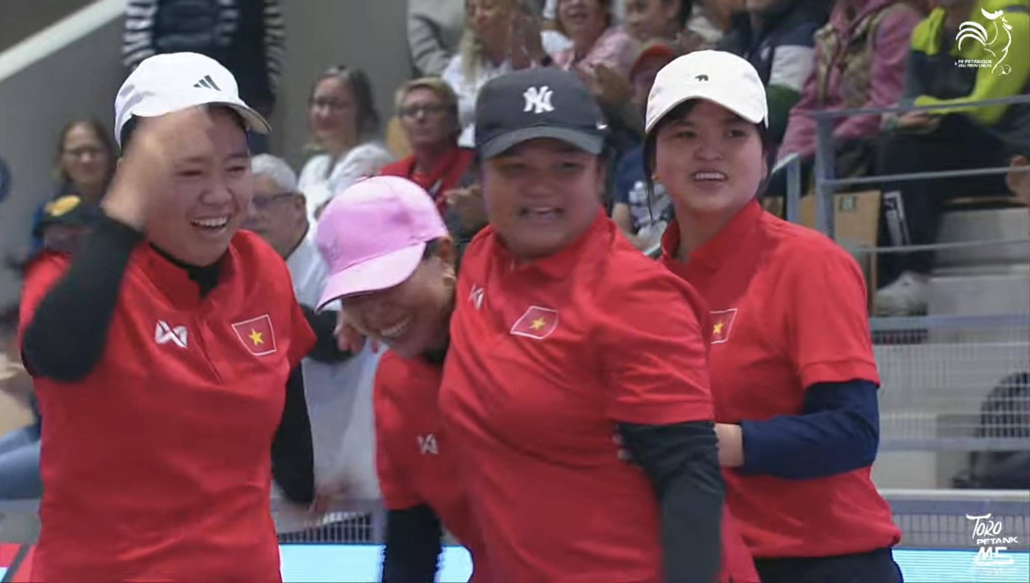 Vietnam championnes du monde de pétanque féminine 2025