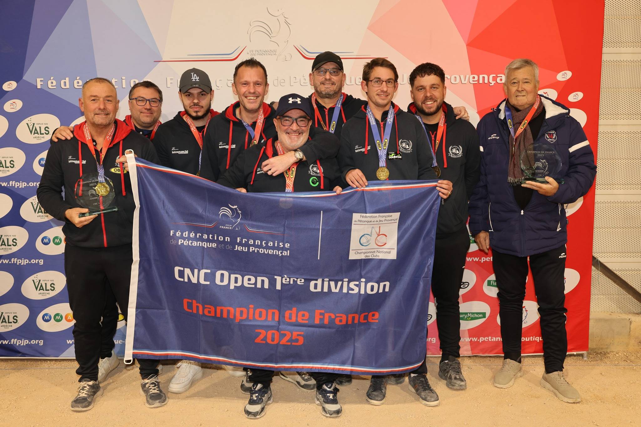 Résultats CNC 2025 : Championnats Nationaux des Clubs de Pétanque