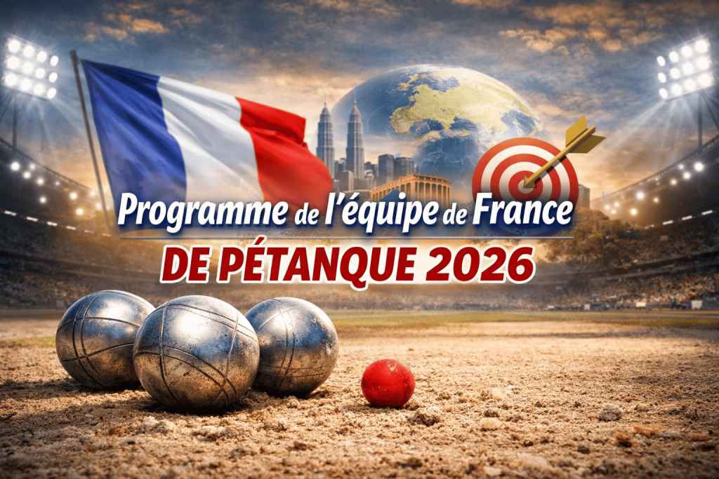 Programme de l’équipe de France de pétanque 2026