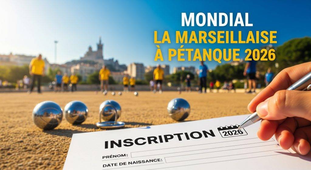 Comment s’inscrire au Mondial La Marseillaise 2026 ?