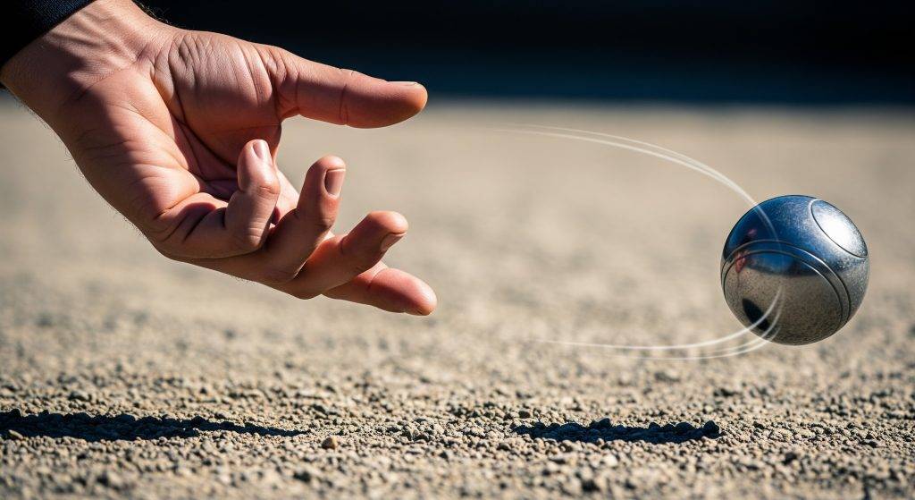 Comment tourner une boule à la contre-main à la pétanque ?