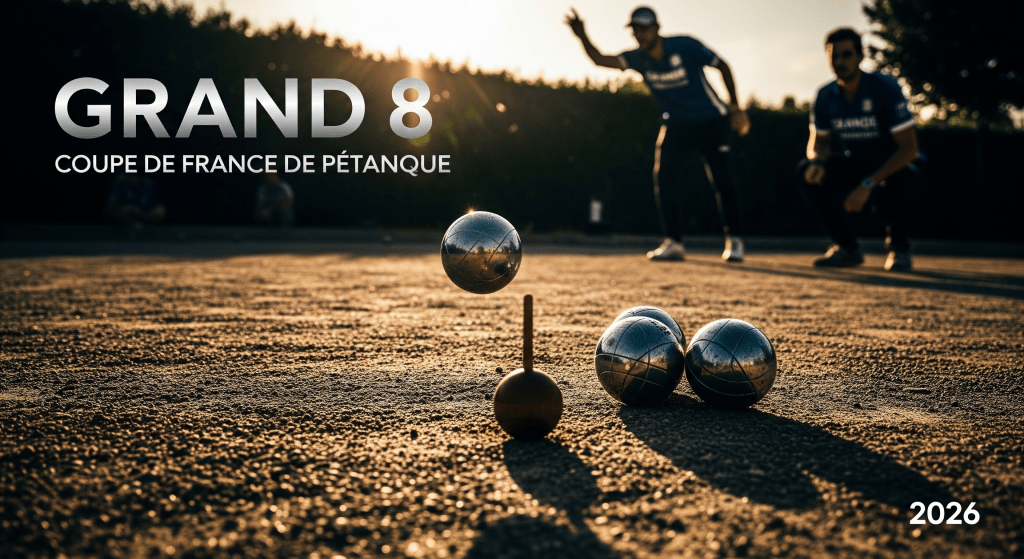 Équipes qualifiées pour le Grand 8 de la Coupe de France de pétanque 2026