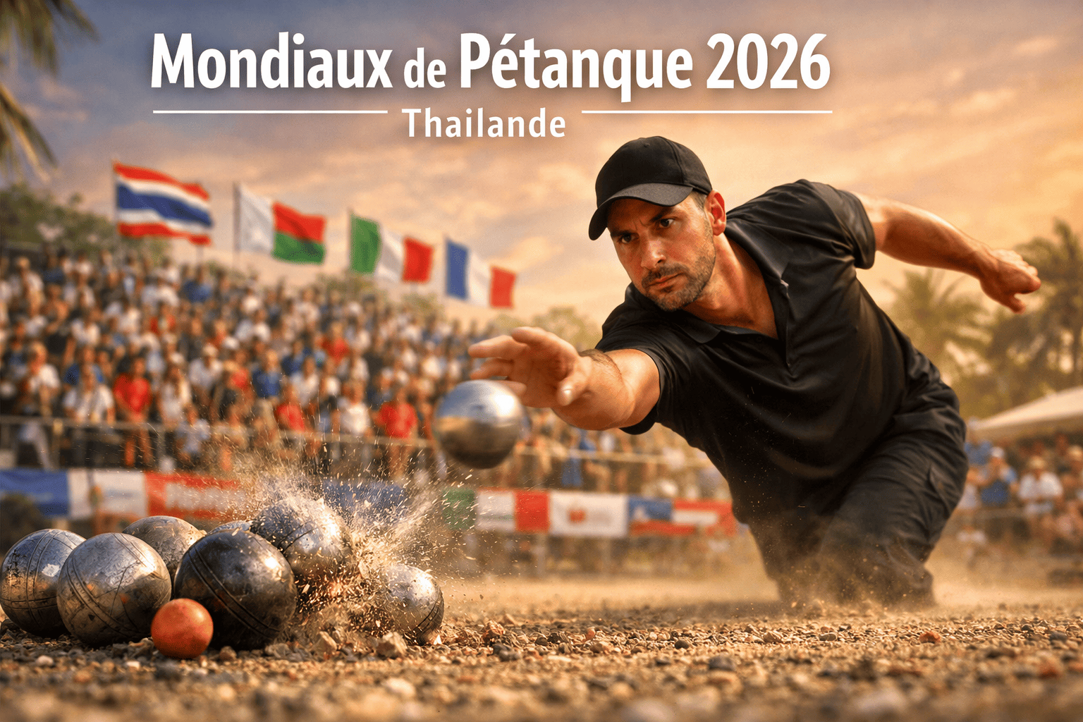Mondiaux de Pétanque 2026 en Thaïlande