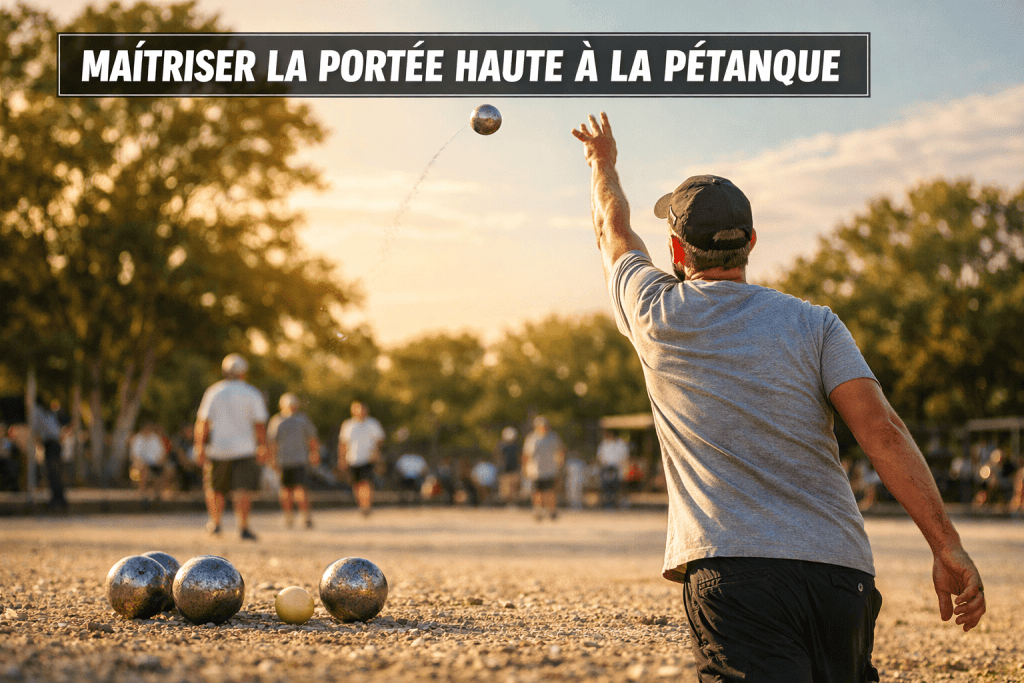 Comment maîtriser la portée haute à la pétanque?
