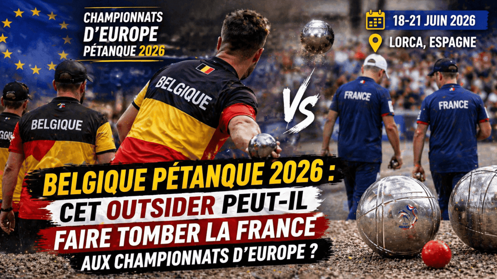 Belgique Pétanque 2026 : l’outsider peut-il battre la France à l’Euro ?