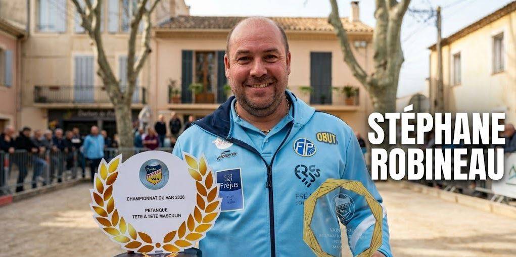 Sacre de Stéphane Robineau au championnat du Var 2026