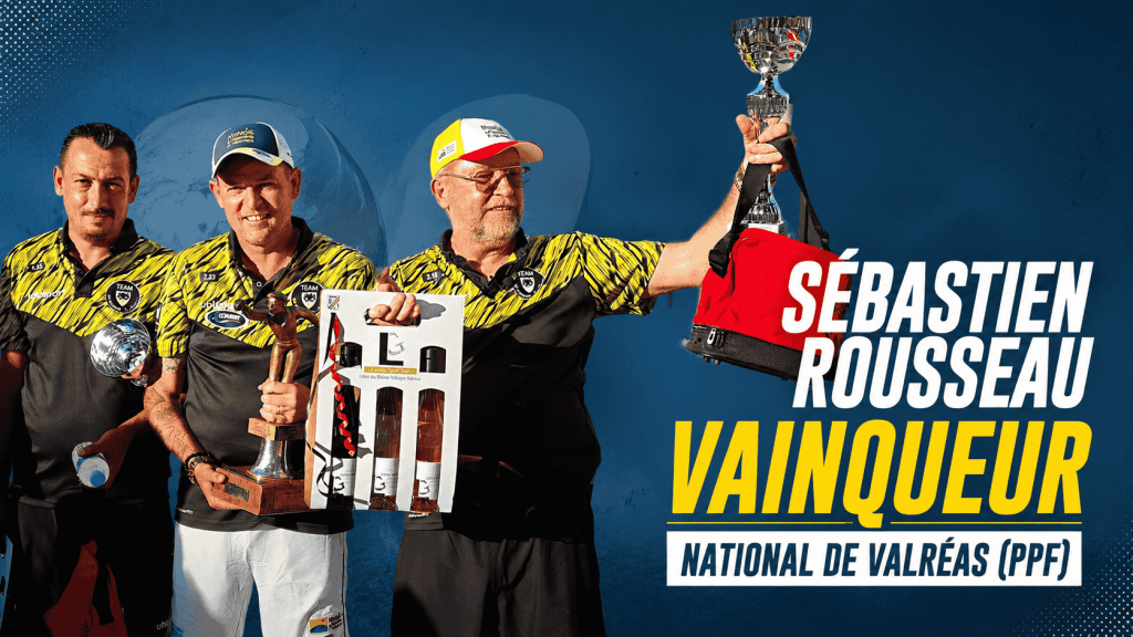 Sébastien Rousseau rebondit en remportant le National de Valréas sur le circuit PPF