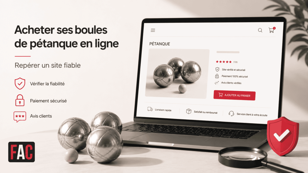 Acheter ses boules de pétanque en ligne : comment repérer un site fiable ?