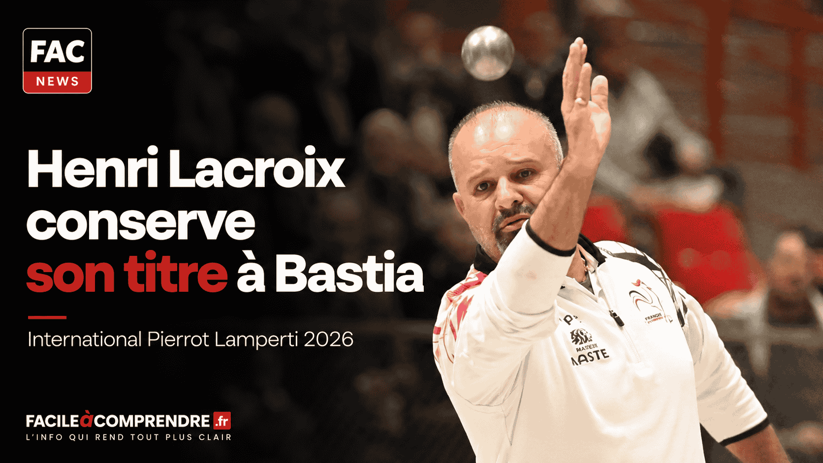 Henri Lacroix conserve son titre à Bastia 2026 avec Jackel et Cortes