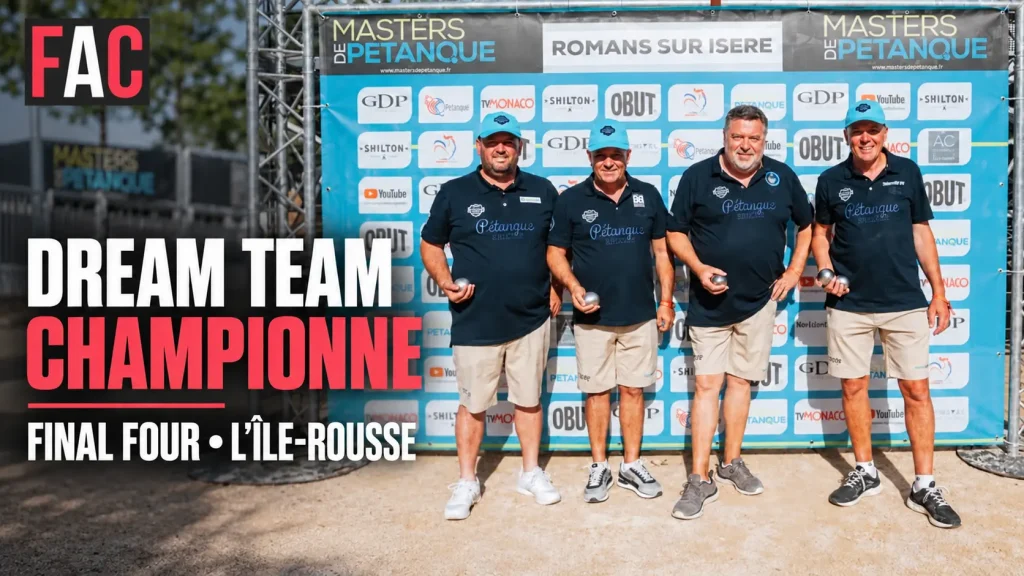 Résultats Masters de Pétanque 2026 : la Dream Team écrase Rocher à L’Île-Rousse