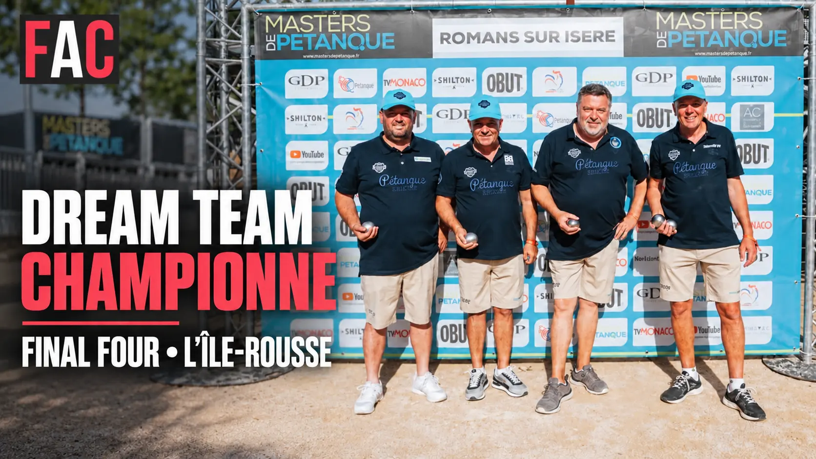 Résultats Masters de Pétanque 2026 : la Dream Team écrase Rocher à L’Île-Rousse