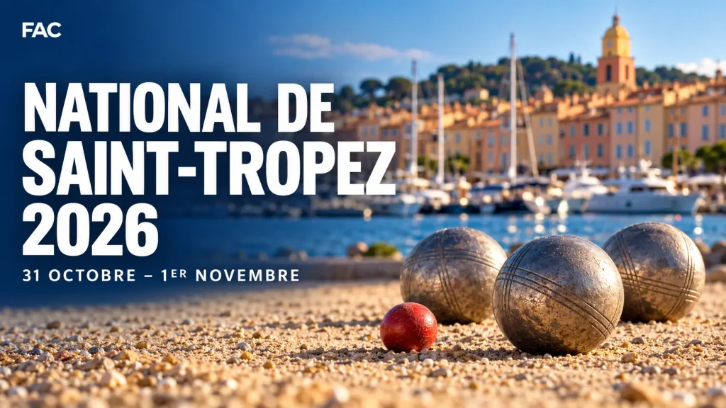 National de Saint-Tropez 2026 : les triplettes à suivre et les enjeux du week-end