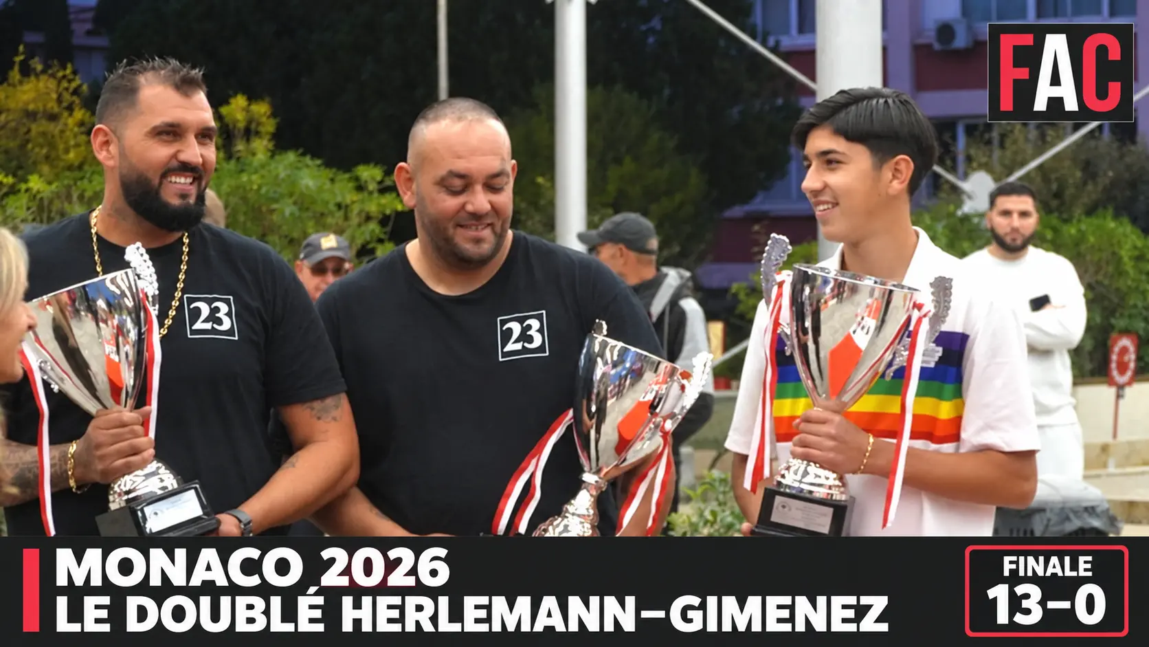 Vainqueurs International de Monaco 2026 : le doublé royal des Herlemann et Gimenez