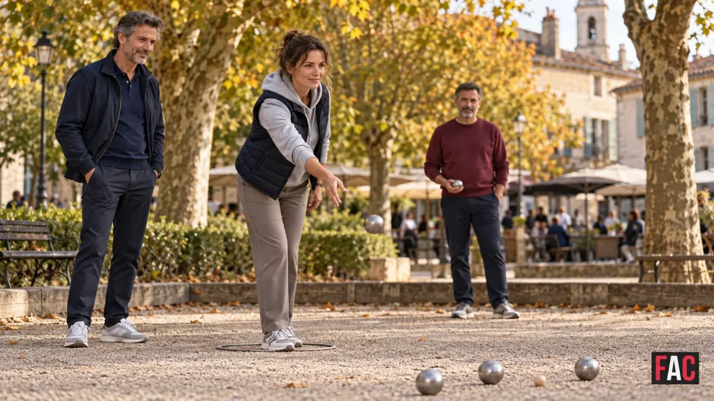 Look pétanque : composer une tenue d’automne du boulodrome à la ville
