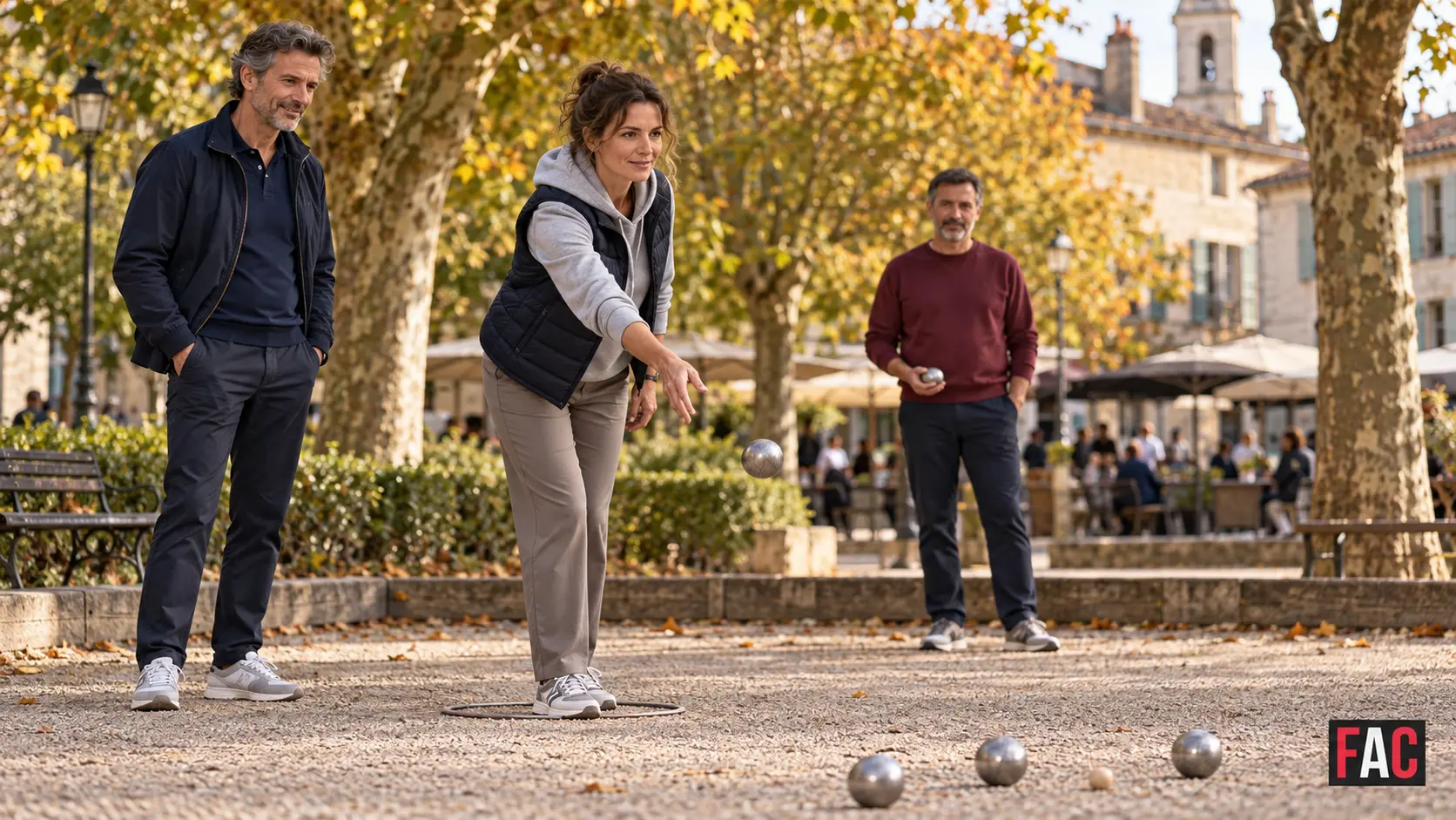 Look pétanque : composer une tenue d’automne du boulodrome à la ville