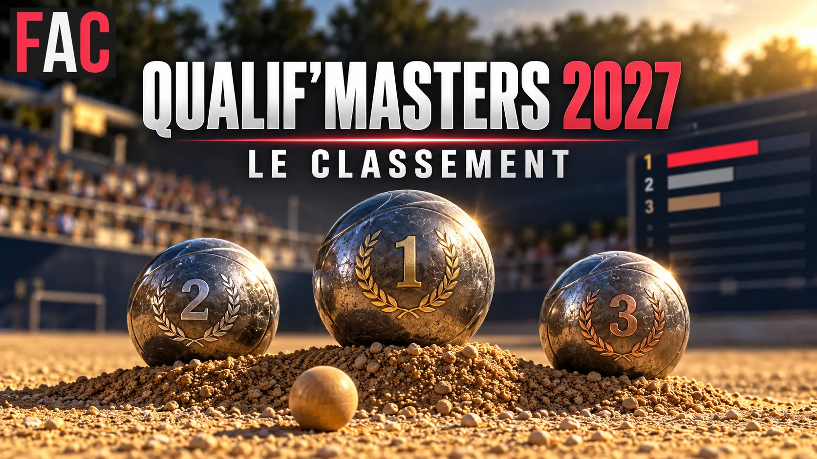 Découvrez le Classement Qualif’Masters 2027 actualisé